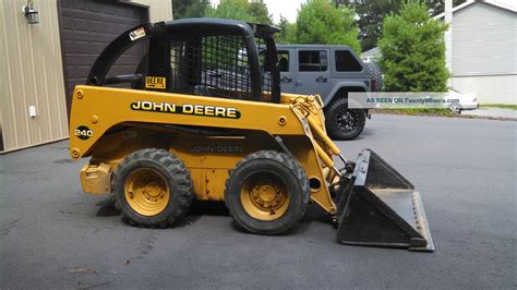 john deere model 240 skid steer engine oil capacity|john deere 240 loader specifications.